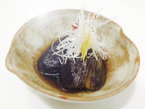 茄子の揚げびたし