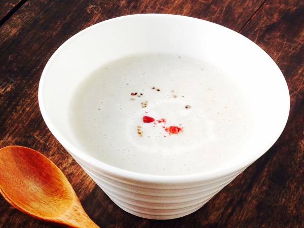 秋の味覚 キノコのクリーミーポタージュスープ