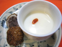 ふわとろ杏仁豆腐