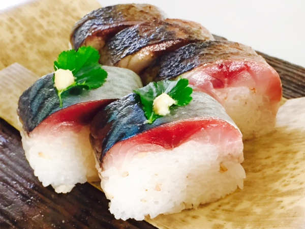 炙り鯖の棒寿司