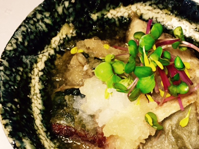 旬魚の煮おろし